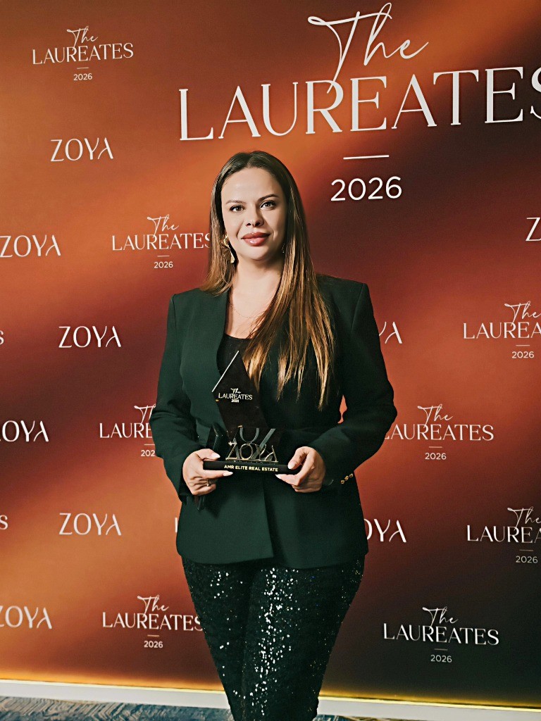 Sonia Tazi Alonso - 2ème Meilleure Broker Dubaï - The Laureates 2026 ZOYA Developments